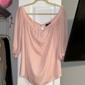 Dressy pink top
